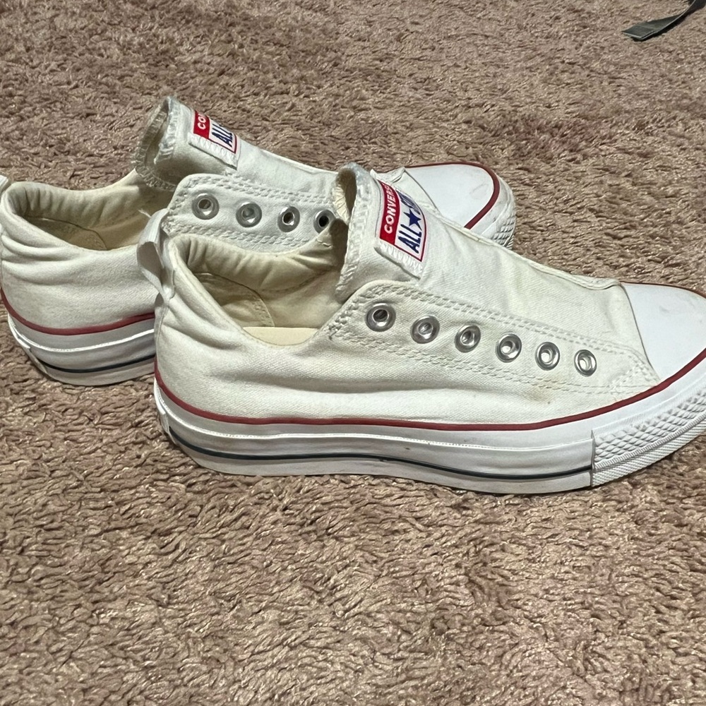 White Platform Converse - image 3